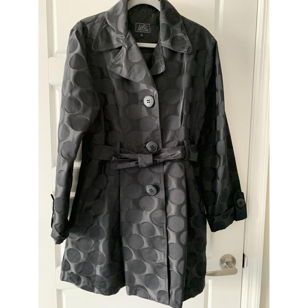 UBU Classic Polka Dot Trench Coat
